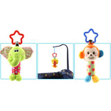 Maxbell Cute Tinkle Baby Hanging Rattles Puppet Handbells Stroller Toys Monkey