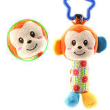 Maxbell Cute Tinkle Baby Hanging Rattles Puppet Handbells Stroller Toys Monkey