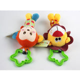 Maxbell Cute Tinkle Baby Hanging Rattles Puppet Handbells Stroller Toys Monkey