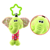 Maxbell Cute Baby Hanging Rattles Puppet Handbells Crib Stroller Toys Elephant