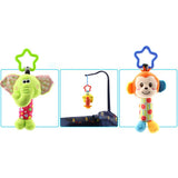 Maxbell Cute Baby Hanging Rattles Puppet Handbells Crib Stroller Toys Elephant