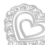 Maxbell Love Heart Cutting Dies Stencil DIY Album Paper Card Crafts Scrapbooking Decoration Art