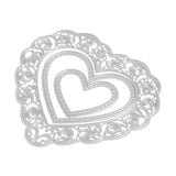 Maxbell Love Heart Cutting Dies Stencil DIY Album Paper Card Crafts Scrapbooking Decoration Art