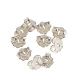 Maxbell 10x Sterling Silver 925 EARRING BACKS EAR NUTS Earning Accesseries 3mm