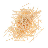 Maxbell Kid Children Sticks for Game DIY Matchstick Intelligence Exploder Natural Wooden Craft Sticks