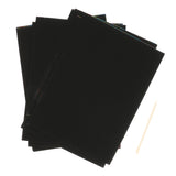 Maxbell 10pcs Kids Stationery Sketch Scratch Paper Note Drawing Educational Gift