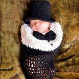 Maxbell Newborn Baby Girl Boy Crochet Hand Knit Costume Photo Photography Prop Hat Outfit