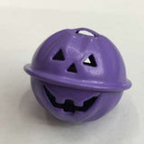 Maxbell 20x Colorful Jingle Christmas Halloween Pumpkin Bell Bead Charm Make Jewelry