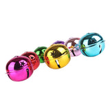 Maxbell 20pcs 40MM Colored Small  Metal Jingle Bell for Festival Jewelry Pendants