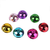 Maxbell 20pcs 40MM Colored Small  Metal Jingle Bell for Festival Jewelry Pendants