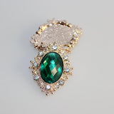 Maxbell 30 Pieces Mix Color Shape Flatback Rhinestone Embellishment Crystal Buttons
