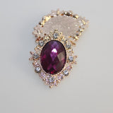 Maxbell 30 Pieces Mix Color Shape Flatback Rhinestone Embellishment Crystal Buttons