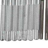 Maxbell 11pcs Hollow Punch Fastener Set Leather Craft DIY Gasket Belts Bags Hole Making