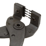 Maxbell 4 Tooth DIY Leather Craft Tool Hole Punching Rhombus Point Plier Stitching tool