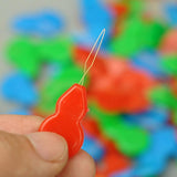 Maxbell Mixed Color Threading Threader Tools for DIY Sewing Cross Stitch Easy & Quick Pack of 50