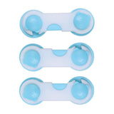 Maxbell 3x Child Toddler Baby Safety Locks Proofing for Cabinet Toilet Seat Fridge Door Drawers
