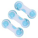 Maxbell 3x Child Toddler Baby Safety Locks Proofing for Cabinet Toilet Seat Fridge Door Drawers