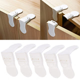 Maxbell 5x Baby Infant Safety Locks Proofing for Cabinet Toilet Seat Fridge Drawer