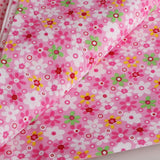 Maxbell Cotton Fabric Textile Floral Cloth for Sewing Craft 50x50cm Pink Series