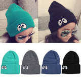 Kids Children Winter Spring Soft Comfortable Warm Knitted Beanie Hat Skullcap Blue