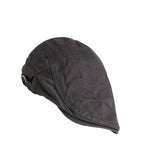 Phenovo Unisex Adults Chic Duckbill Flat Cap Comfy Cotton Golf Hat Gray
