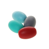 Maxbell Silicone Teething Beads Breastfeeding Nursing Necklace Sensory Tool Oval 20*14mm- Multicolor