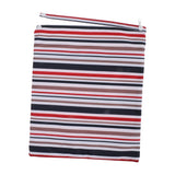Maxbell Fashion Mummy Cloth Diaper Bag Wet Dry Zipper Striped Tote Nappy Bag