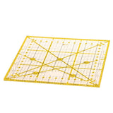 Maxbell 15*15cm Clear Quilting Patchwork Acrylic Rulers Sewing Tools Crafts