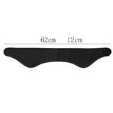 Maxbell Men Women Elastic Headband Hair Band Bandeaux Yoga Sport Ear Warmers Black