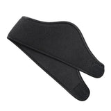Maxbell Men Women Elastic Headband Hair Band Bandeaux Yoga Sport Ear Warmers Black