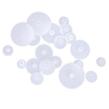 Maxbell 19 Type Plastic Crown Gear Single Double Reduction Gear Worm Gear