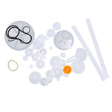 Maxbell 34 Type Plastic Gear Package Worm Gear Robot Toy DIY Parts