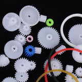 Maxbell 60 Different Types Plastic Crown Gear Single Double Reduction Gear Worm Gear