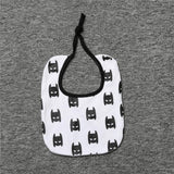 Maxbell Cute Baby Boy Girl Toddler Infant Feeding Burp Cloth Drool Bibs Pinny Cotton 1