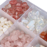 Maxbell Bulk Stone Beads Tumbled Gemstones Loose Beads for DIY Jewelry Making