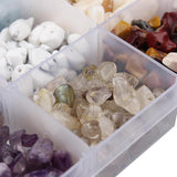 Maxbell Bulk Stone Beads Tumbled Gemstones Loose Beads for DIY Jewelry Making