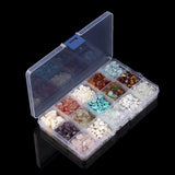 Maxbell Bulk Stone Beads Tumbled Gemstones Loose Beads for DIY Jewelry Making