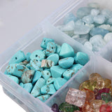 Maxbell Bulk Stone Beads Tumbled Gemstones Loose Beads for DIY Jewelry Making