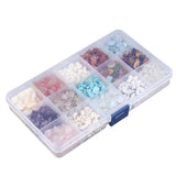 Maxbell Bulk Stone Beads Tumbled Gemstones Loose Beads for DIY Jewelry Making