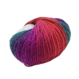 Maxbell Wool Knitting Thread Fingering Crochet Yarn Dyed