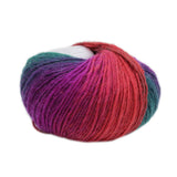 Maxbell Wool Knitting Thread Fingering Crochet Yarn Dyed