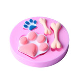 Maxbell Silicone Mould Paw Bone Shape Fondant Decorating Baking Chocolate DIY Sugarcraft Kid Toys Crafts