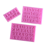 Maxbell Silicone Mould Number Letter Shape Fondant Decorating Baking Chocolate DIY Sugarcraft Kid Toys Gifts