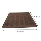 Maxbell  Silicone Macaron Macaroon Cake Oven Baking Sheet Mat Mould for DIY Crafts