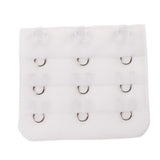 Maxbell 5pcs Elastic Bra Strap Extension Bra Extenders 3x 3 Hook White
