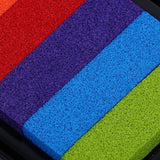 Maxbell Fashion Ink Pad Korea Stationery DIY Craft for Paper Fabric Wood Colorful Rainbow 5