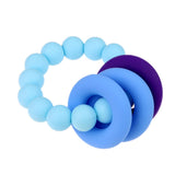 Maxbell Silicone Teething Beads Bracelet Teether Mum Baby Nursing Jewellery Sky Blue