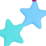 Maxbell Star Silicone Teething Beads Bracelet Teether Mum Baby Nursing Jewellery