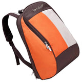 Maxbell Multifunctional Insulated Sleeves Cushioned Shoulder Straps Baby Nappy Food Diaper Bag Mommy Backpack with Bottle Bag Orange