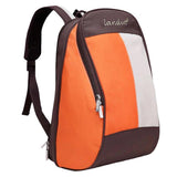 Maxbell Multifunctional Insulated Sleeves Cushioned Shoulder Straps Baby Nappy Food Diaper Bag Mommy Backpack with Bottle Bag Orange
